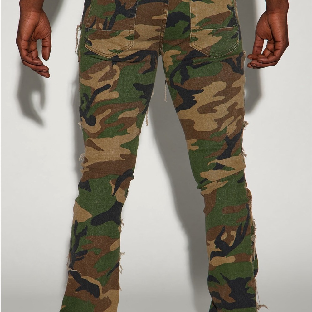 Fashion Nova Camo Men's Pants